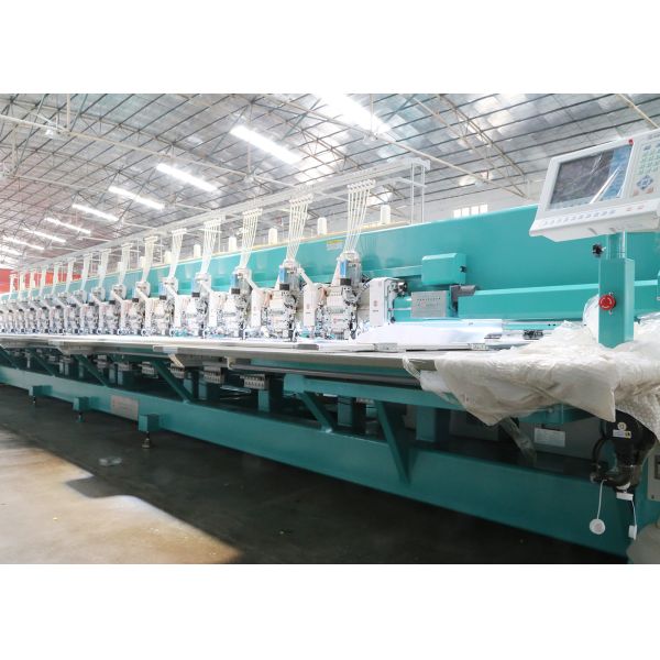 Quality Garment Commercial Multi Head Embroidery Machine 9 Needles 15 Head for sale