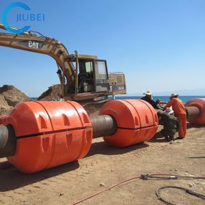 Buy cheap Cylindrical PE PU Dredging Pipe Floats For Marine Applications from wholesalers