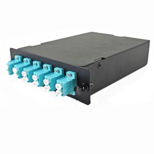 Buy cheap Fiber Patch Panel MTP/MPO To 12LC Cores Modules With 12LC Adaptors MPO/MTP Module Cassette from wholesalers