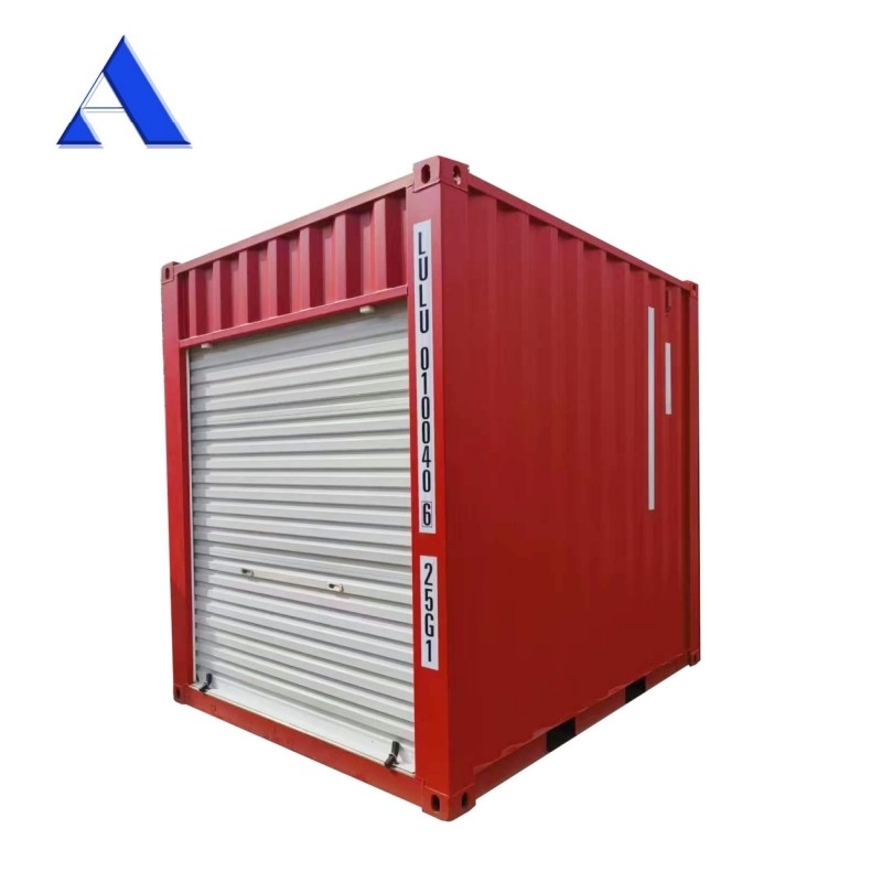 10ft 10 Foot Double Roller Shutter Doors Shipping Container Set Internal