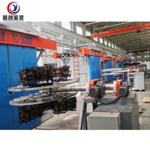 Buy cheap 2500L Tank Volume Bi Axial Rotomoulding Machine PP/PE/HDPE/LLDPE Automatic from wholesalers