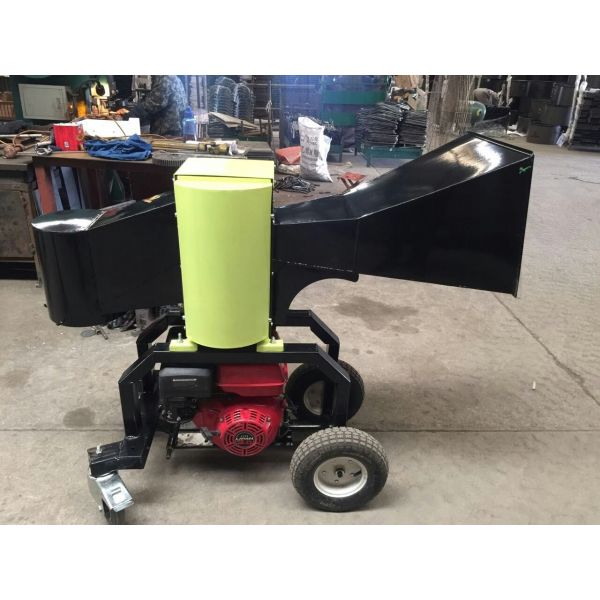 Quality 12cm Gasoline Wood Chipper for sale