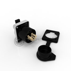 Buy cheap Waterproof IP65 5-Pin XLR Connector Female Adapter Zinc Alloy Shell Outdoor Microphone MIC Plug Socket Male Connector from wholesalers