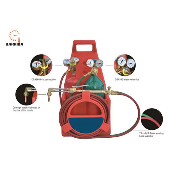 Professional Welding Tools And Equipment Tote Oxygen Acetylene Welding Cutting