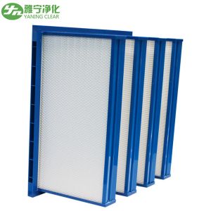 Buy cheap Plastic Frame V Bank Pocket Air Filter H10 Hepa Filter With High Air Volume from wholesalers