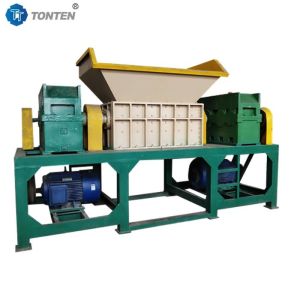 Buy cheap Scrap Metal Double Shaft Shredder Rubber Tire Plastic Shredder Machine from wholesalers