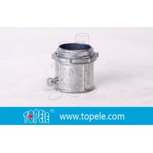 EMT Electrical Conduit And Fittings / Zinc Die Cast EMT Conduit Connector Set