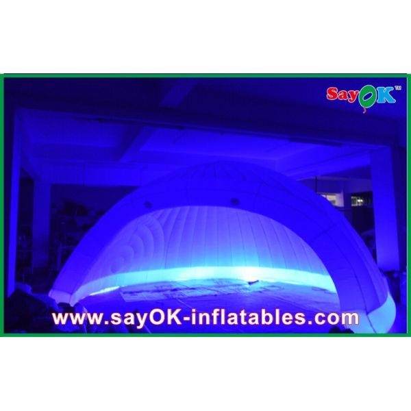 High Tear Strength Inflatable Air Tent LED For Party / Exhibition Helmet
