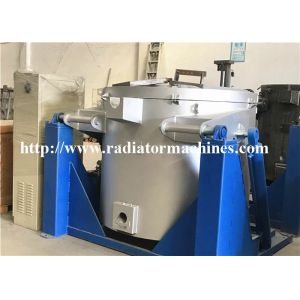 Buy cheap Natural Gas Fired Metal Melting Furnace Copper With Vesuvius Crucible from wholesalers