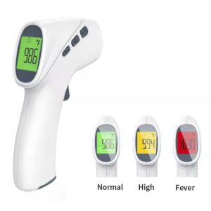 No Contact Forehead Digital IR Thermometer FDA Approved 54.5X56.5mm With Lcd