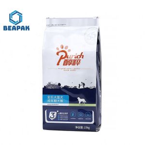 Buy cheap Custom Foil Flat Bottom k Recycle Pet Food Bags from wholesalers