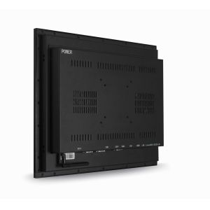15" Robust flat bezel PCAP touch panel mounted PC IP65 front, embedded mount, 10
