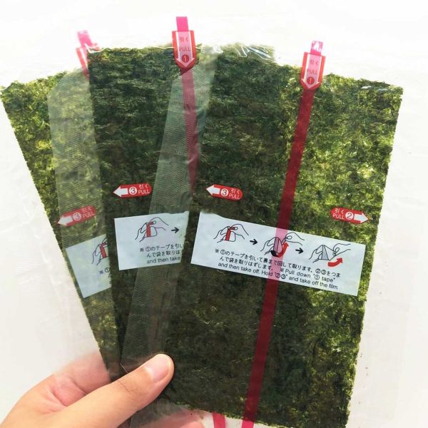 Quality Nori Sushi Laver Haccp Roasted Algae Delicious Food 280g for sale