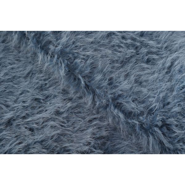 Recycled 100% Polyester Fabric Plush Thick Faux Fur Noble Consort Toka Fur Suede Composite Fabric Women's Clothing Bag Shoes