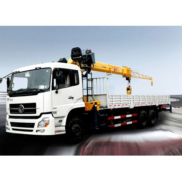 Quality 12T Lattice Boom Crane XCMG  Boom Truck Crane Mounted 4385 kg for sale