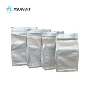Buy cheap VMPET 250G 500G Flat Bottom Mylar Bag Grain Coffee Front Clear ROHS from wholesalers