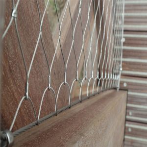 Stainless Steel Wire Rope Mesh Net As Architecture Plant Trellis