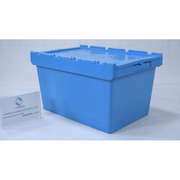 Buy cheap Stackable and nestable Plastic shipping Tote Box for Storage or Moving allet crate collaps product