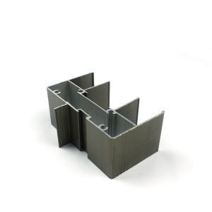 Buy cheap High Glossy Bronze Anodized Glass Sliding 6063 T5 Aluminium Window Rack Profiles from wholesalers