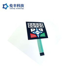 Buy cheap Driver Voltage 3v Flat Membrane Switch Designed to Operate Within Minus 20 to Plus 80 Degrees Celsius Temperature Range from wholesalers