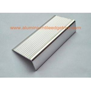 Buy cheap Non Slip External Aluminum Stair Nosings Anodized Surface 20 Mm X 40mm Size from wholesalers