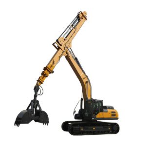 Buy cheap Customization Long Boom Clamshell Telescopic Arm For Excavator  Pc240 from wholesalers