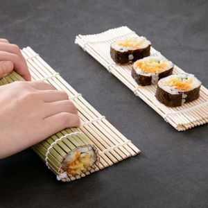 Buy cheap Reusable Sushi Maker Biodegradable and Easy to Bamboo Rolling Mat with 5.5mm Diameter from wholesalers
