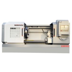 Customizable Flat Bed CNC Lathe Machine CK61100 with Center Support for Various