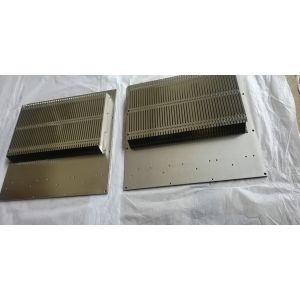Buy cheap Silver Anodizing CNC Machining Heatsink Fold Fin Insert Heatsink from wholesalers