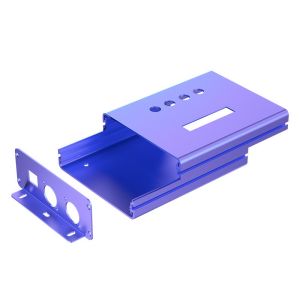 Industrial Sturdy Aluminum Box Enclosure , Communication Equipment Custom Metal