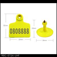 Buy cheap Cattle Tracking UHF Ear Tags product