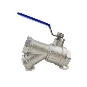 Buy cheap CF8 Filter Ball Valve with Customization and Competitive Shipping Cost from wholesalers