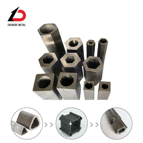 Quality 1020 Q355 Q195 Q235 Carbon Steel Hexagon Pentagon Triangle Seamless Welded/Hot Rolled/Polished Special Shaped Steel Pipe for sale