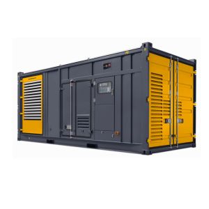 Buy cheap 12 Cylinder Water Cooled 1200kw 1500kva Container Diesel Generator Set from wholesalers