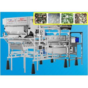 Buy cheap 2.0-3.5 T/H Plastic Color Sorter 8.2kw Recycling Glass Sorting Machine from wholesalers