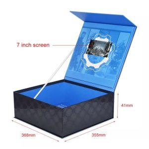 Buy cheap custom design LCD video box LCD screen box package digital LCD advertising box from wholesalers