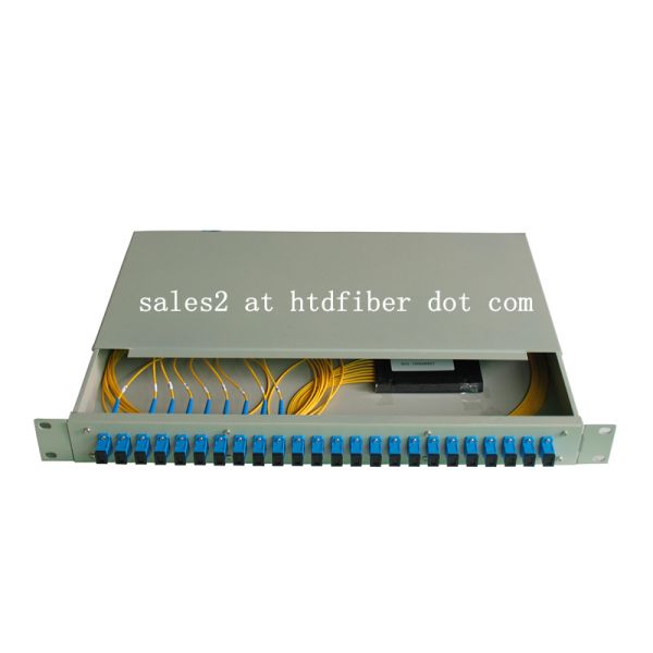 Buy cheap FTTH 1X32 PLC Splitter Rack-Mount from wholesalers