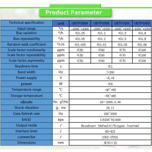 Buy cheap UBTP500Y Small Inertial Navigation Device with RS422 Output and Customized OEM Support from wholesalers