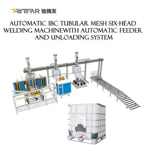 Buy cheap IBC Tank Tubular Mesh Auto Welding Machine With Automatic Unloading System from wholesalers