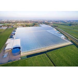 Buy cheap Weldless Multi Span Greenhouse Galvanized Frame For Bountiful Flower from wholesalers
