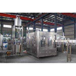 Buy cheap 4000BPH Fruit Juice Hot Filling Machine / Coconut Water Processing Machine from wholesalers