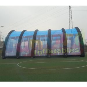 Buy cheap Customized Mobile Lnflatable Paintball Tent Waterproof And Fire Retardant product
