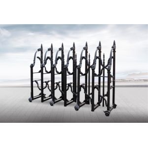 Buy cheap Expandable Aluminium Manual Road Security Gates For Crowd Control from wholesalers