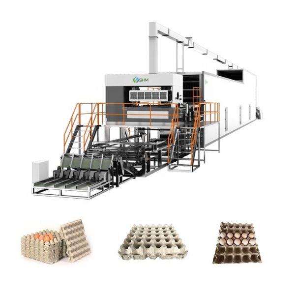 Quality Egg Tray Making Machine Fully Automatic Waste Paper Recycling Machine for sale