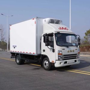 4x2 JAC 4.2M 5 Tons Refrigerator Trucks Freezer Van Refrigerator Truck Wagon for