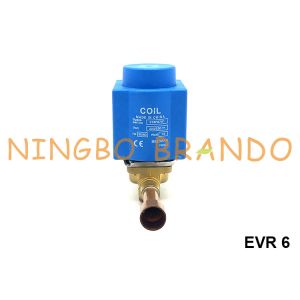 EVR 6-012S 032F2093 Danfoss Type 1/2'' ODF EVR6 Series Solenoid Valve