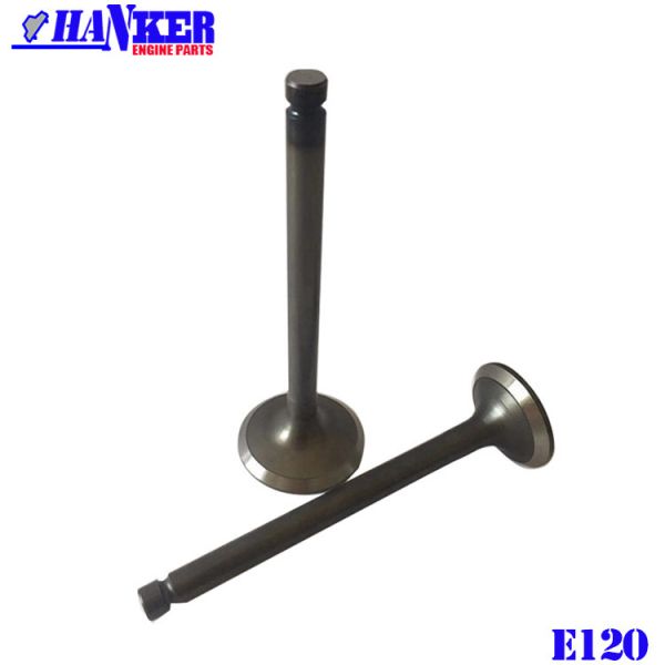 Quality Silichrome Steel Engine Auto Parts Exhaust Valve Isuzu E120 Intake Valve for sale