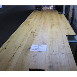 PEFC Certificated Oak Engineered Wood Flooring, Handscraped, Click, Oiled
