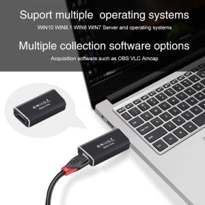 Buy cheap HDMI To USB 3.0 Audio Video Capture Cards For PC PS4 Gaming Broadcasting Teaching from wholesalers