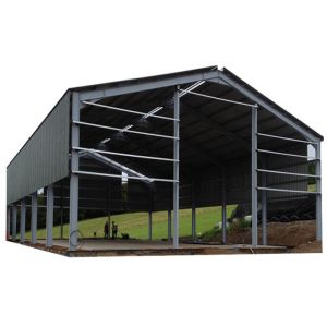 China Two Story Prefab Steel Structure Warehouse Construction Costs Philippines on sale